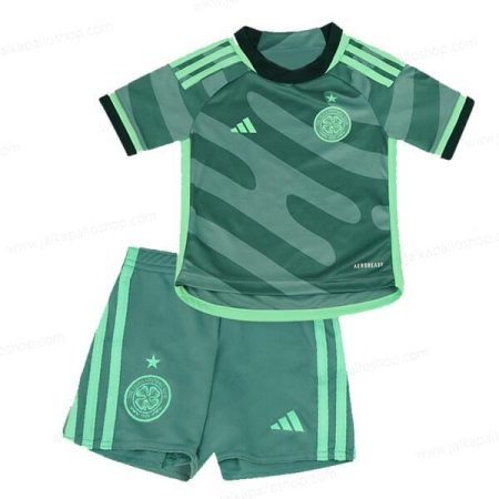 Jalkapallopaita Celtic Kolmaspaita Lapsille jalkapallo pakkaus 23/24