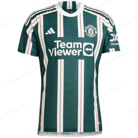 Jalkapallopaita Manchester United Vieraspaita Player Version Jalkapallo pelipaidat 23/24