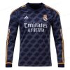 Jalkapallopaita Real Madrid Kolmaspaita Long Sleeve Jalkapallo pelipaidat 23/24