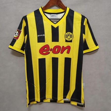 Jalkapallopaita Retro BoVenäjä Dortmund Kotipaita Jalkapallo pelipaidat 2000
