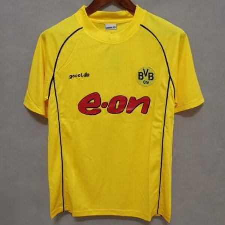 Jalkapallopaita Retro BoVenäjä Dortmund Kotipaita Jalkapallo pelipaidat 2002