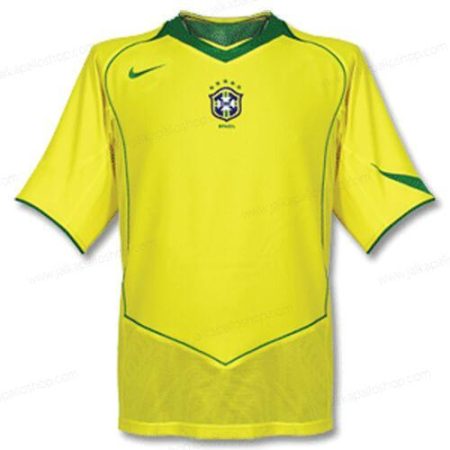 Jalkapallopaita Retro Brasilia Kotipaita Jalkapallo pelipaidat 2004