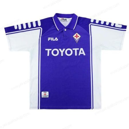 Jalkapallopaita Retro Fiorentina Kotipaita Jalkapallo pelipaidat 1999/00