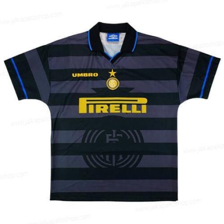 Jalkapallopaita Retro Inter Milan Kolmaspaita Jalkapallo pelipaidat 98/99
