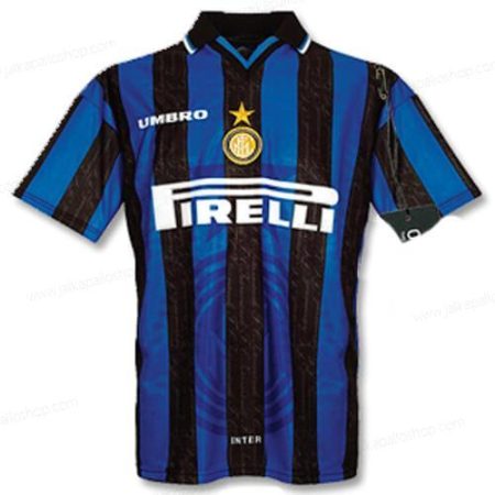 Jalkapallopaita Retro Inter Milan Kotipaita Jalkapallo pelipaidat 97/98